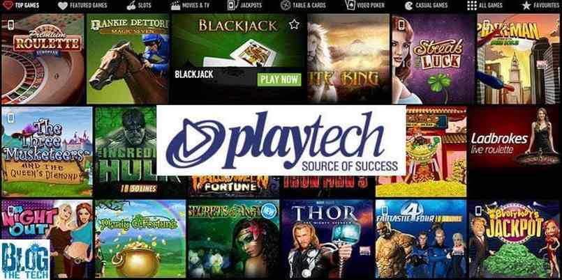 Nhà cung cấp các phần mềm iGaming Playtech là thương hiệu nổi tiếng